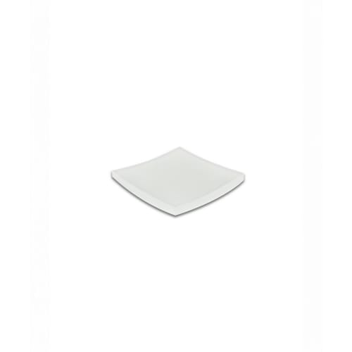 Essentials Collection Curved Soap Dish, Snow